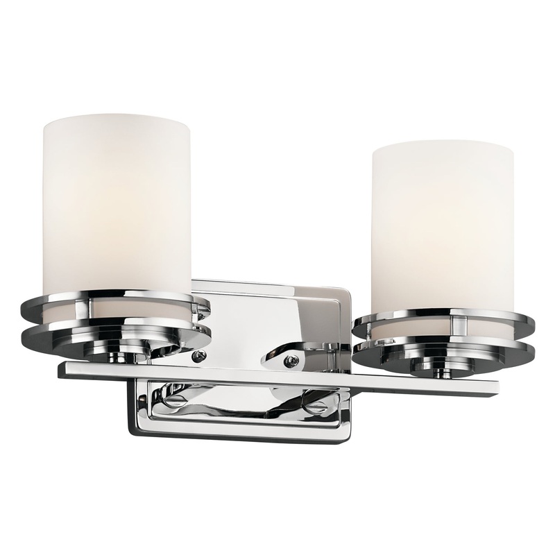 Kichler 5077CH Two Light Bath, Chrome