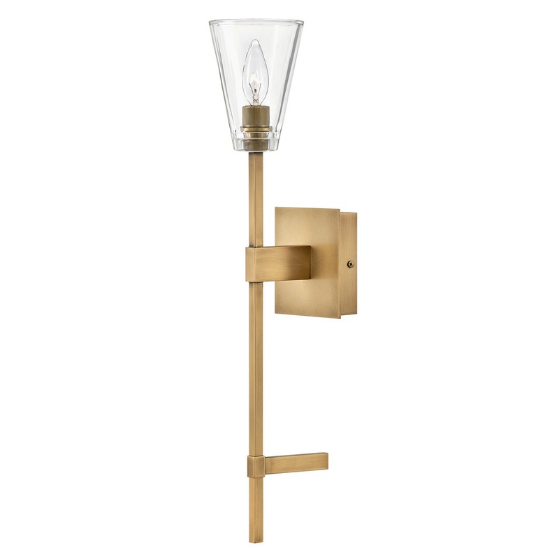 LED Vanity from the Auden Collection in Heritage Brass Finish by Hinkley