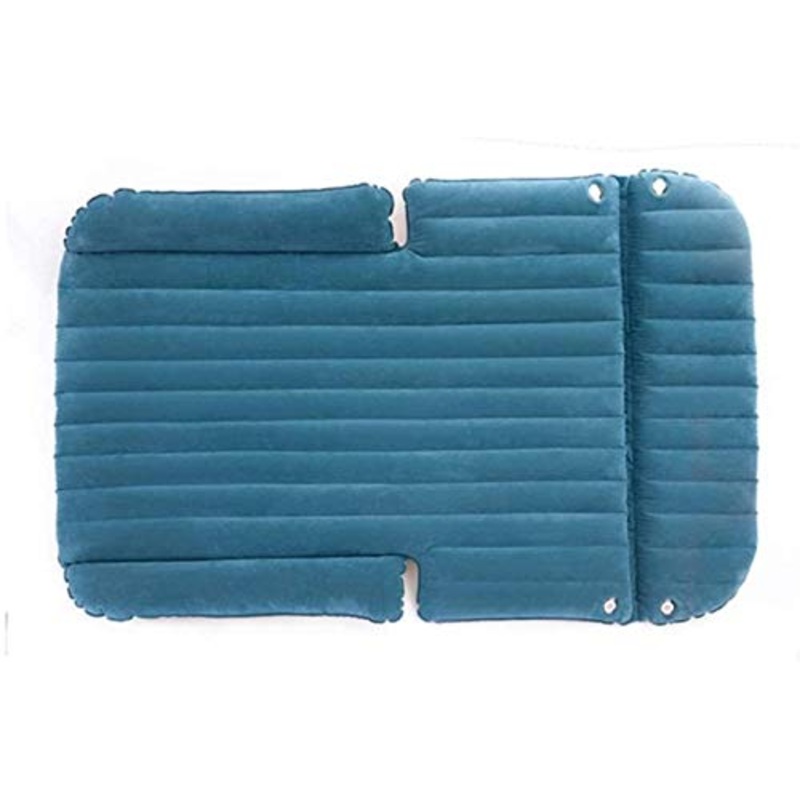 Lettino da viaggio Lettino da viaggio Sedile posteriore Air letto portatile Letto gonfiabile Air letto delle famiglie a doppio uso del materasso di aria ispessimento floccato materassino con built-in