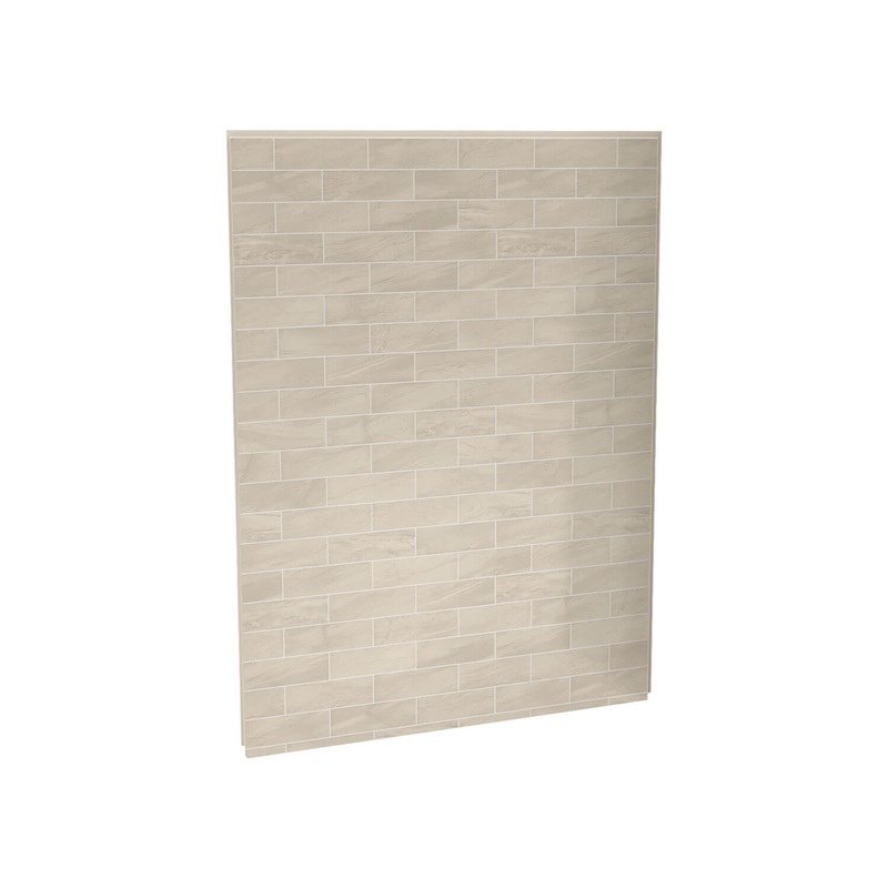 MAAX 103422-312-507 Utile 60 in. Composite Direct-to-Stud Back Wall in Organik Loam