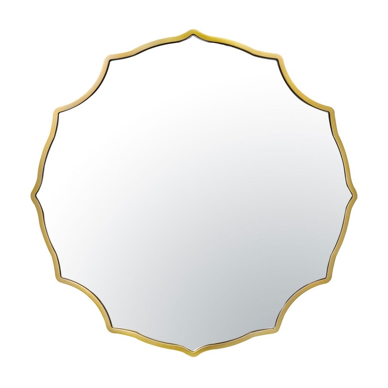 Mirror from the Not Baroque – en Collection in Gold Finish by Varaluz