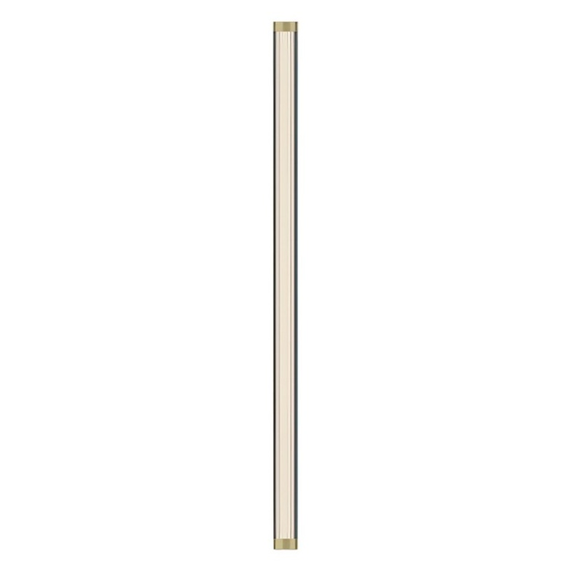 Wall Sconce Tenor Dimmable 1 Lamp Brass Fluted T24 LED 102.6 Watt