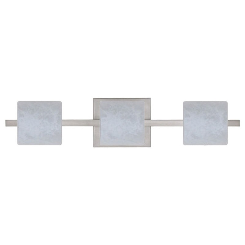 Besa 3WS-787319-SN Paolo Three Light Wall Sconce Satin Nickel