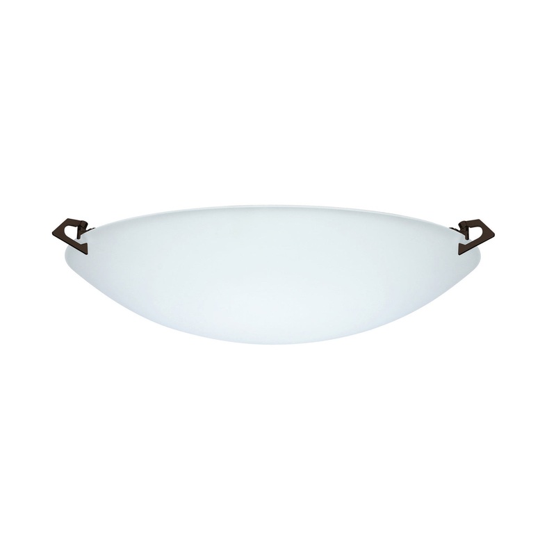 Besa 841825-LED-BR Sonya Two Light Ceiling Mount Bronze