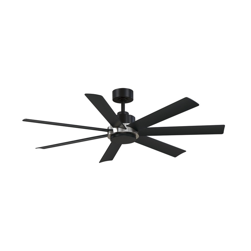 Fanimation FPD6865BLBN Pendry 56 56″ Ceiling Fan Black