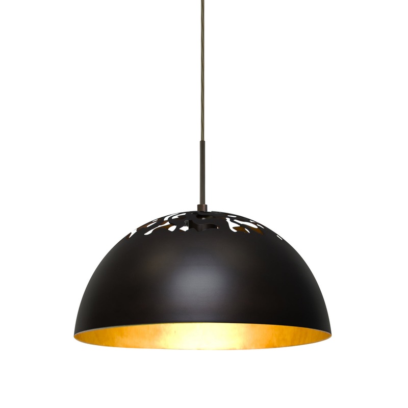 Besa 1JT-GORDY-LED-BR Gordy One Light Pendant Bronze