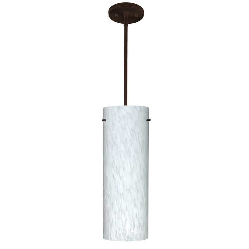 Besa 1TT-412819-LED-BR Tondo One Light Pendant Bronze