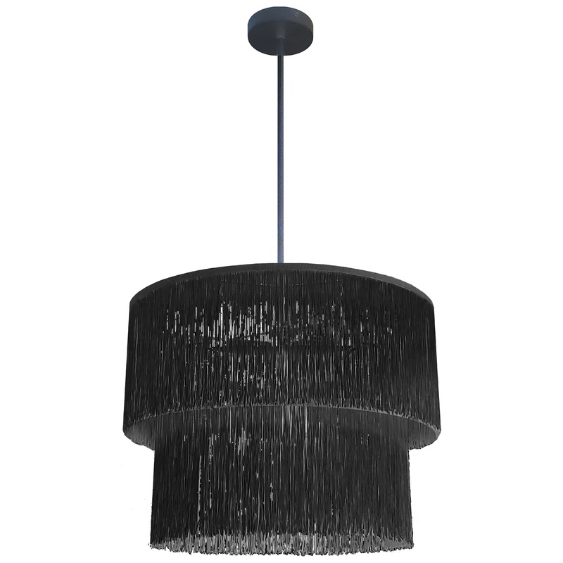 Cadelaria 4-Light Chandelier Black