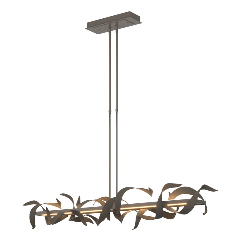 Folio Large LED Pendant Dark Smoke