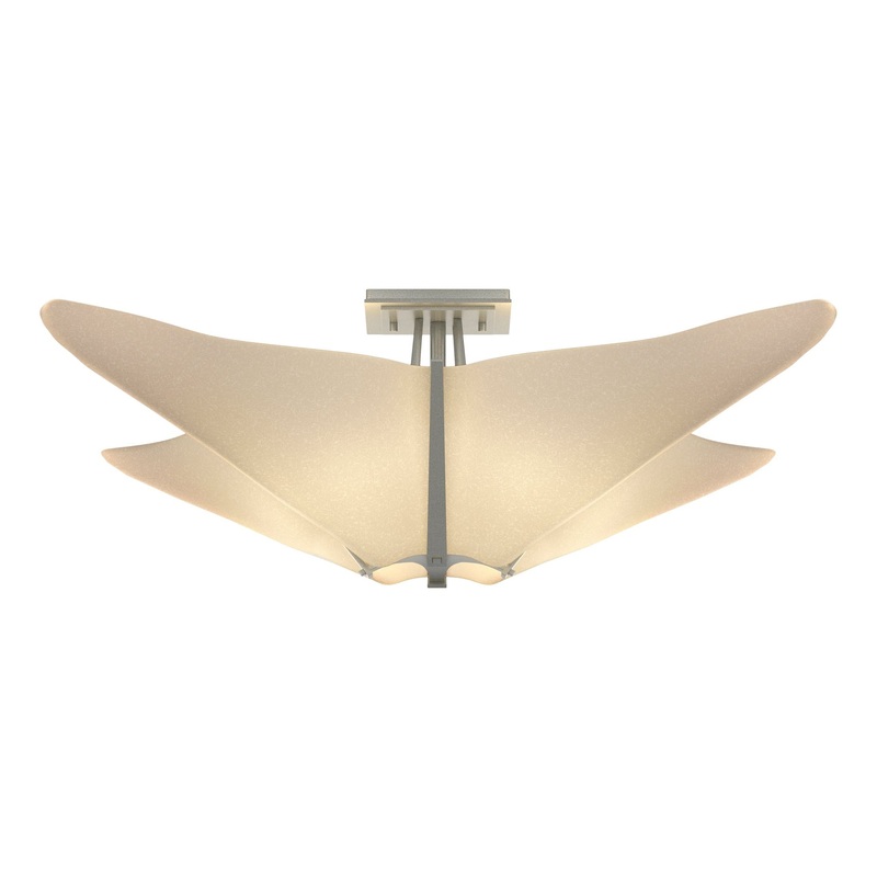 Kirigami Semi-Flush Vintage Platinum