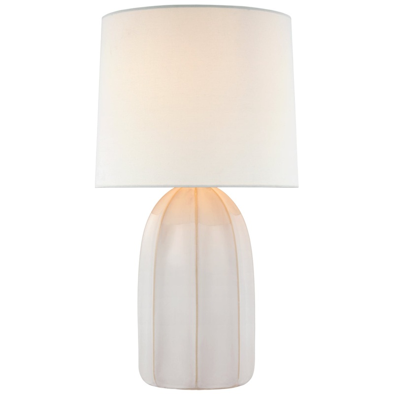 LED Table Lamp from the Melanie Collection in Ivory Finish by Visual Comfort Signature