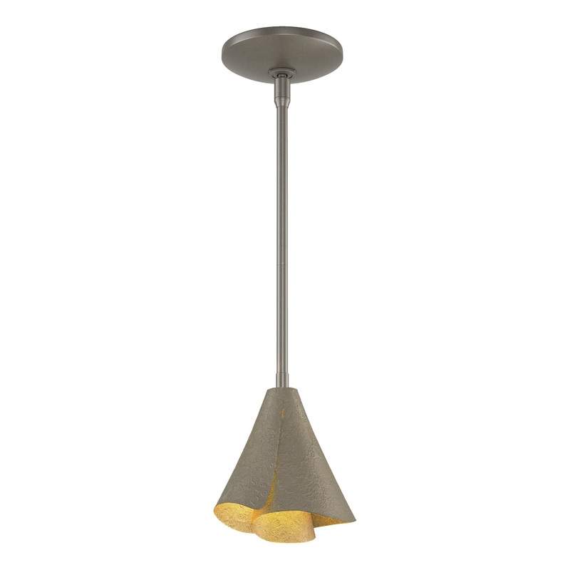 Mobius Steel Shade Mini Pendant Dark Smoke