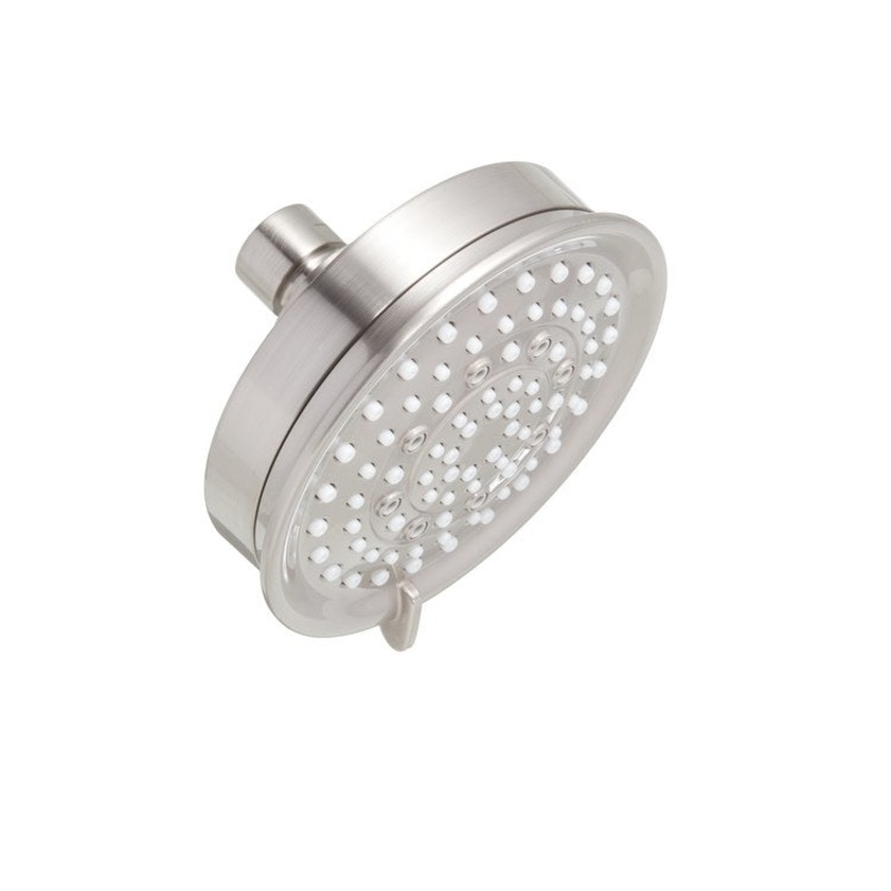 Showerhead Sonia Showerall 6 Function Vintage Bronze 4-3/4 Inch 1.75 Gallons per Minute Full Rain/Power Rain/Full Rain Power Rain/Nebulizing Mist/Nebulizing Mist Full Rain/Pause Control/Easy Clean