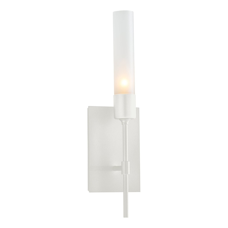 Vela Sconce White Frosted Glass (FD)