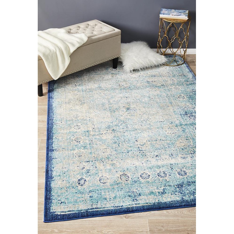 Anastasia 261 Blue Rug by Rug Culture – 400X300CM