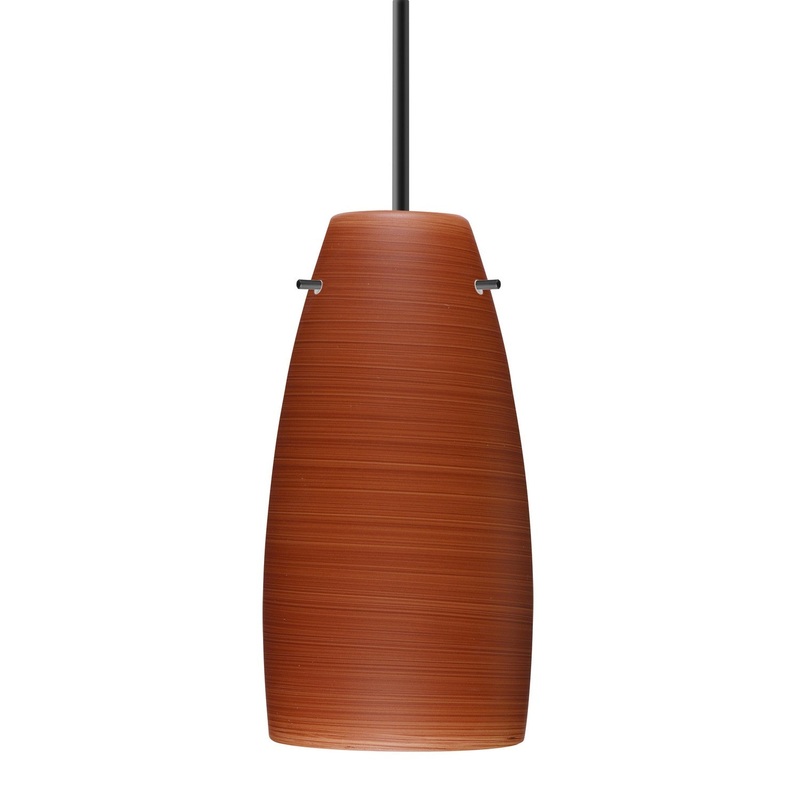 Besa J-1512CH-BK Besa Tao 10 Pendant One Light Pendant Black
