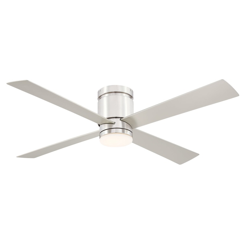 Fanimation FPS8553BN Kwartet 52″ Ceiling Fan Brushed Nickel
