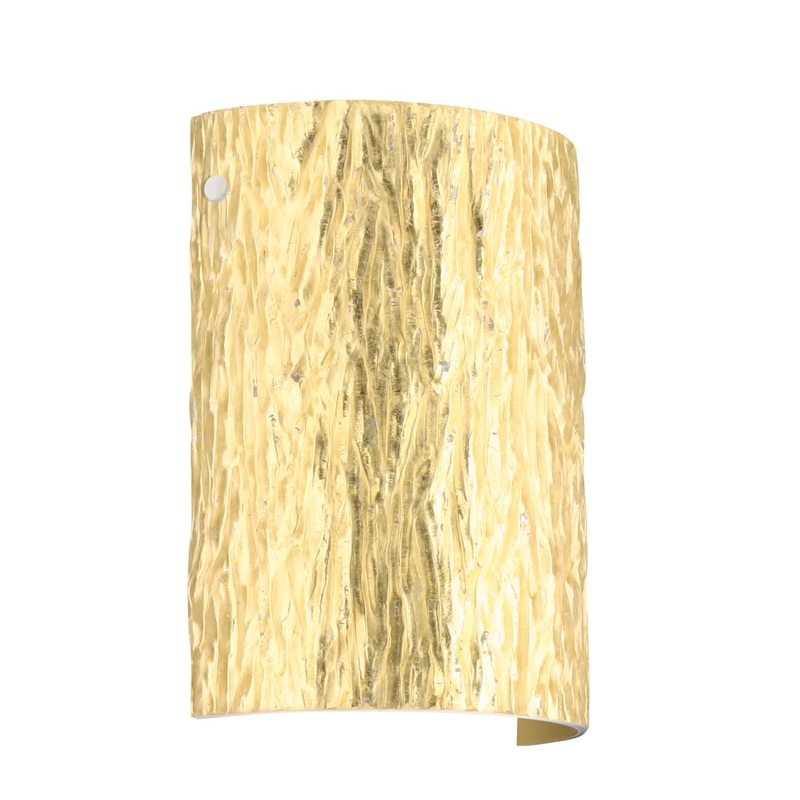 One Light Wall Sconce from the Tamburo Collection in White Finish by Besa