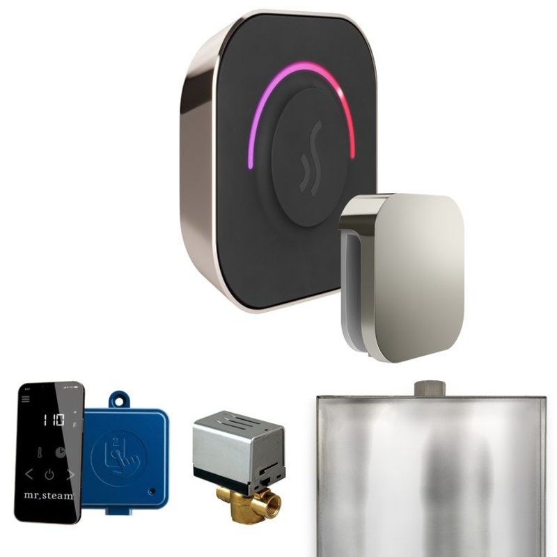 Steam Kit ButlerTouch Polished Nickel Control Package for MS90 to MSSUPER3