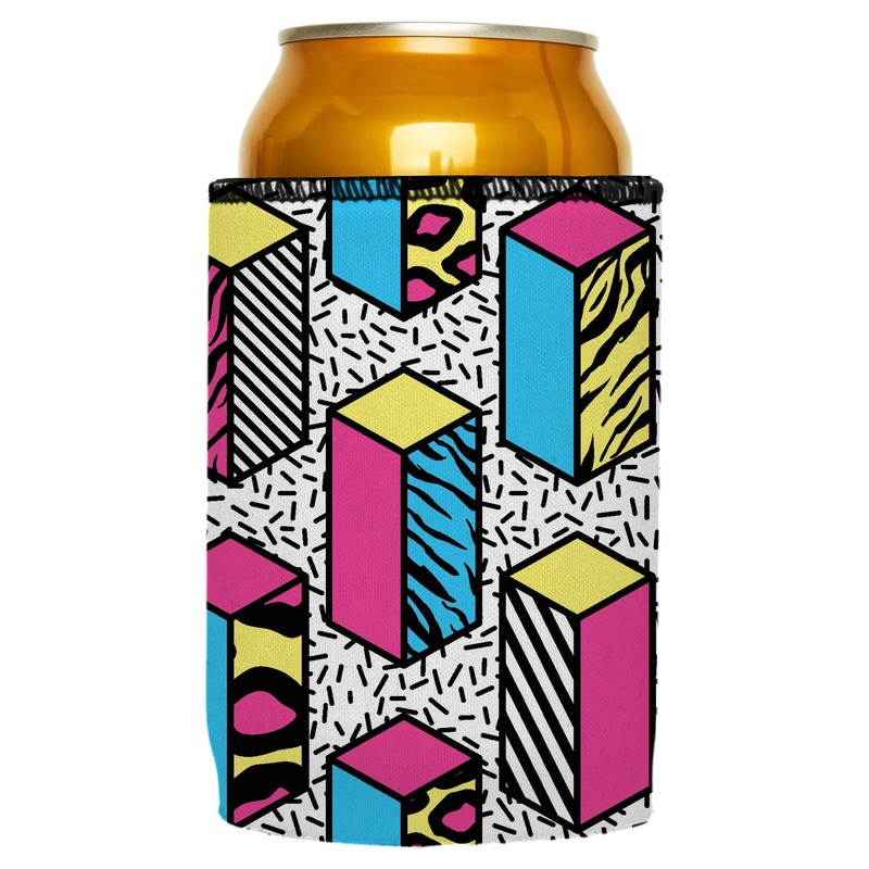 80s Allover Stubby Cooler – Standard