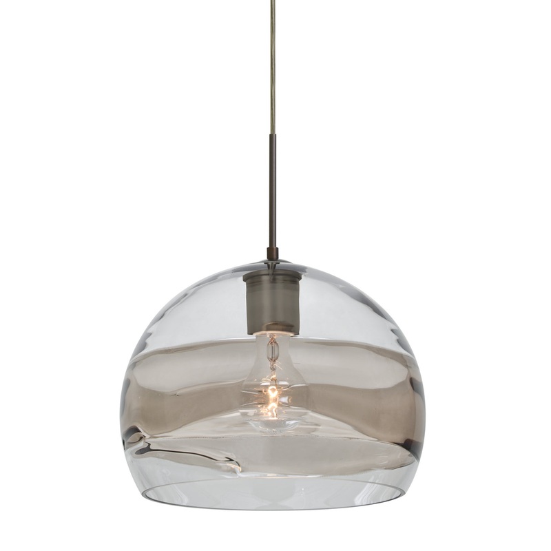 Besa 1JT-SPIR10SC-BR Spirit One Light Pendant Bronze