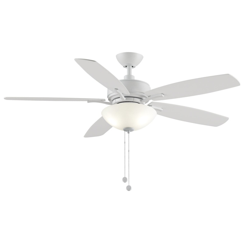 Fanimation FP6285BMW Aire Deluxe 52″ Ceiling Fan Matte White