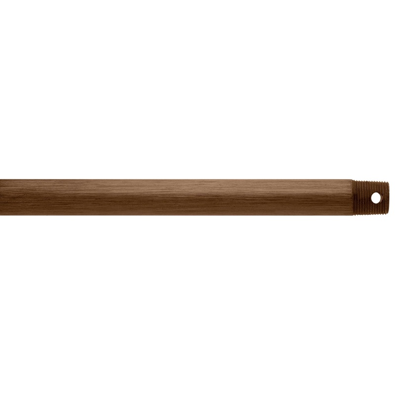 Kichler 360006WN Fan Down Rod, Walnut