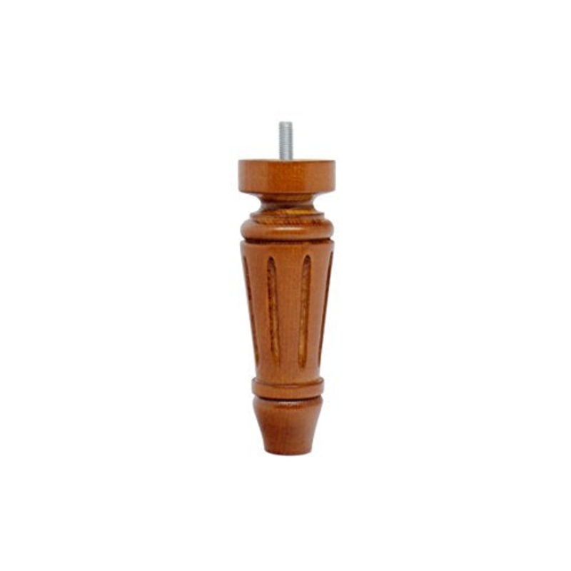 La Fabbrica di Piedi am20170191Gioco di 4Piedi per Letto Legno ciliegio 15x 5x 5cm
