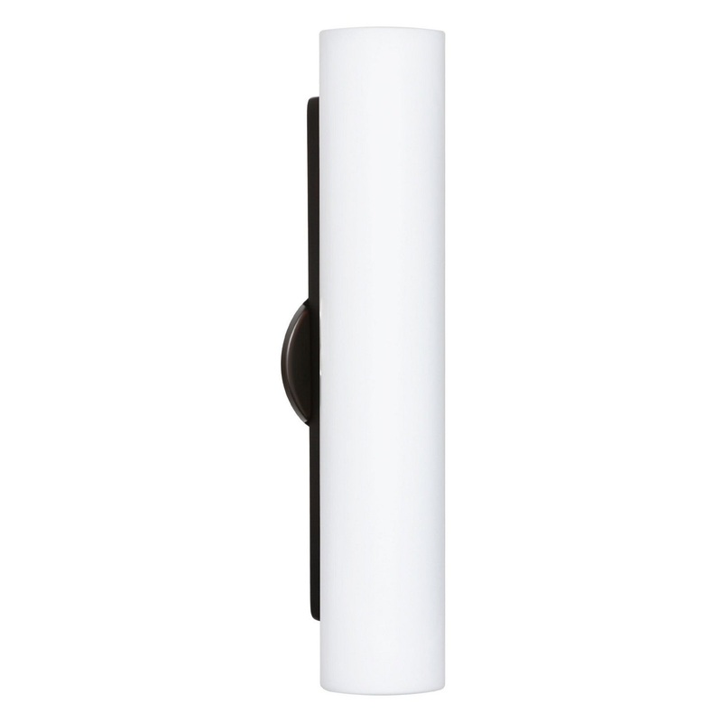 Three Light Wall Sconce from the Baaz Collection in Bronze Finish by Besa