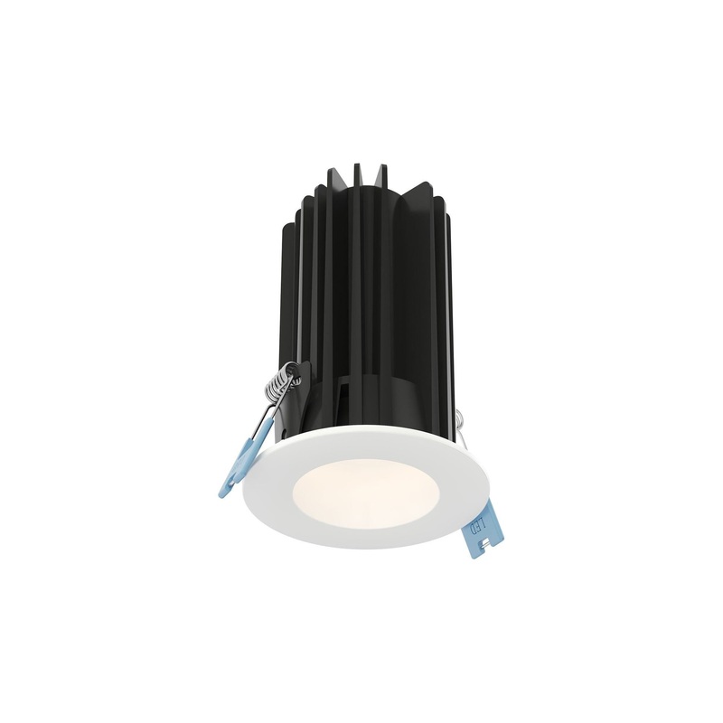 2″ High-Power Round Regressed Downlight White 120V | Triac Dimming