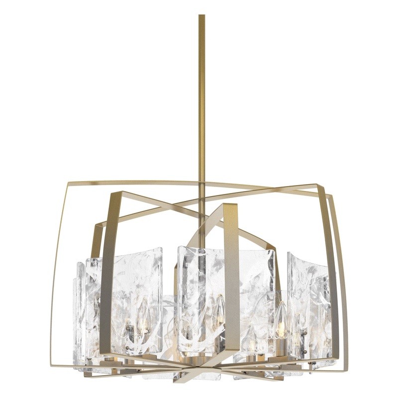 Arc 8-Light Pendant Modern Brass