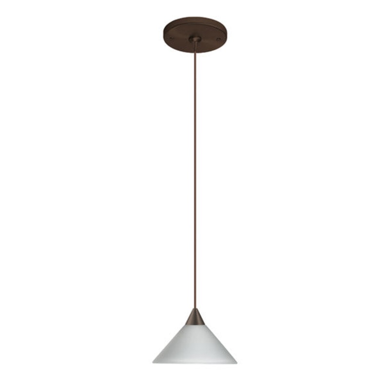 Besa 1XP-117607-BR Kona One Light Pendant Bronze (Discontinued)
