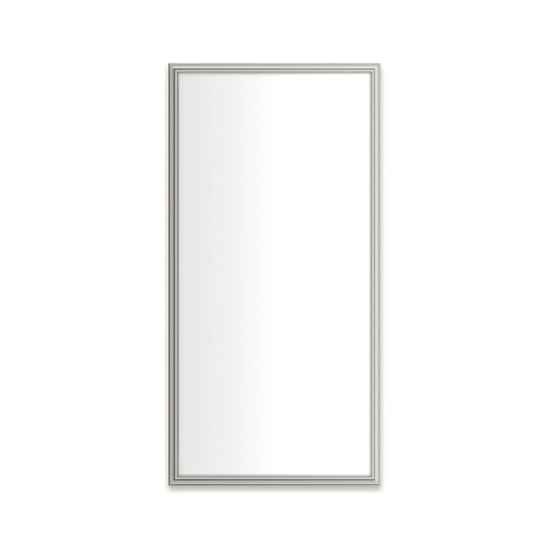 Medicine Cabinet Main Line 20 x 40 Inch 1 Doors Framed Mirror Polished Nickel Flat Top Rosemont Frame Slow Close Hinges Sliding Magnification Mirror Magnetic Strip Interior Lighting USB Charging ports Electrical Outlets Phone Holder 4 Inch