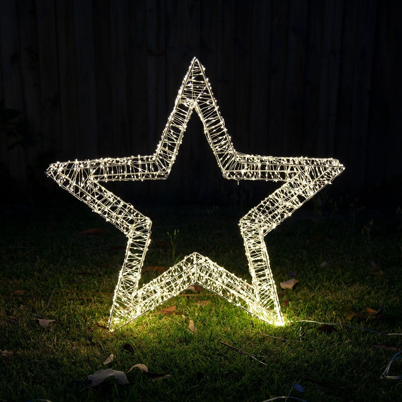Samland 3D Frame Led Star Warm White for Christmas Decoration – 3Dstar_S