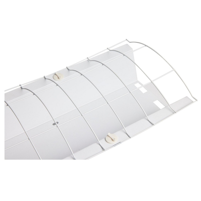 4′ Cambered Protective Cage in Steel Finish by Nuvo Lighting