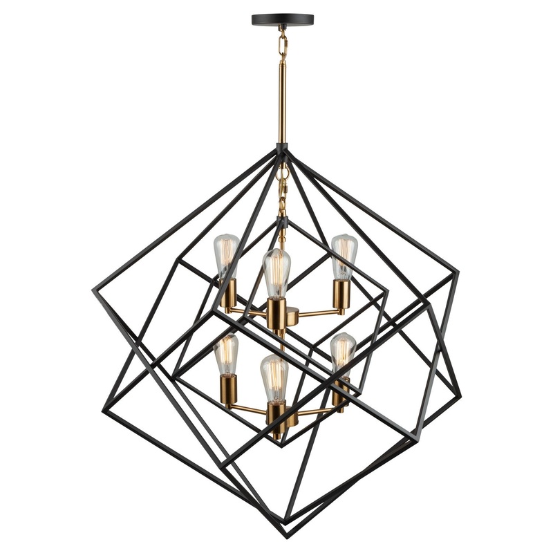 Artistry Pendant – Matte Black & Harvest Brass / 32.00