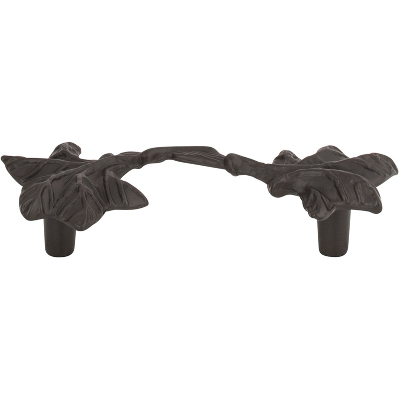 Atlas Homewares Vineyard Leaf Pull 3 Inch (c-c) Aged Bronze