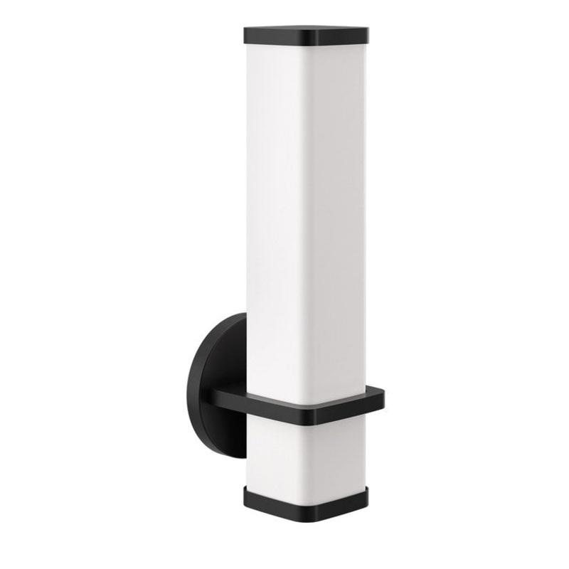 Bath Light Iver Matte Black Medium Base Type T 100 Watt