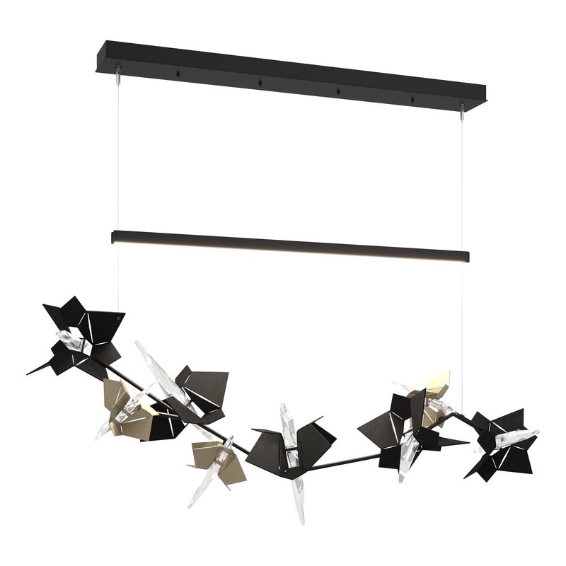 Belladonna LED Pendant Black Soft Gold