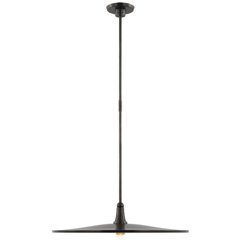 LED Pendant from the Truesdell Collection in Bronze Finish by Visual Comfort Signature