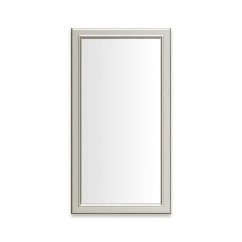 Medicine Cabinet Main Line 16 x 30 Inch 1 Doors Framed Mirror Polished Nickel Flat Top Bryn Mawr Frame Slow Close Hinges 4 Inch