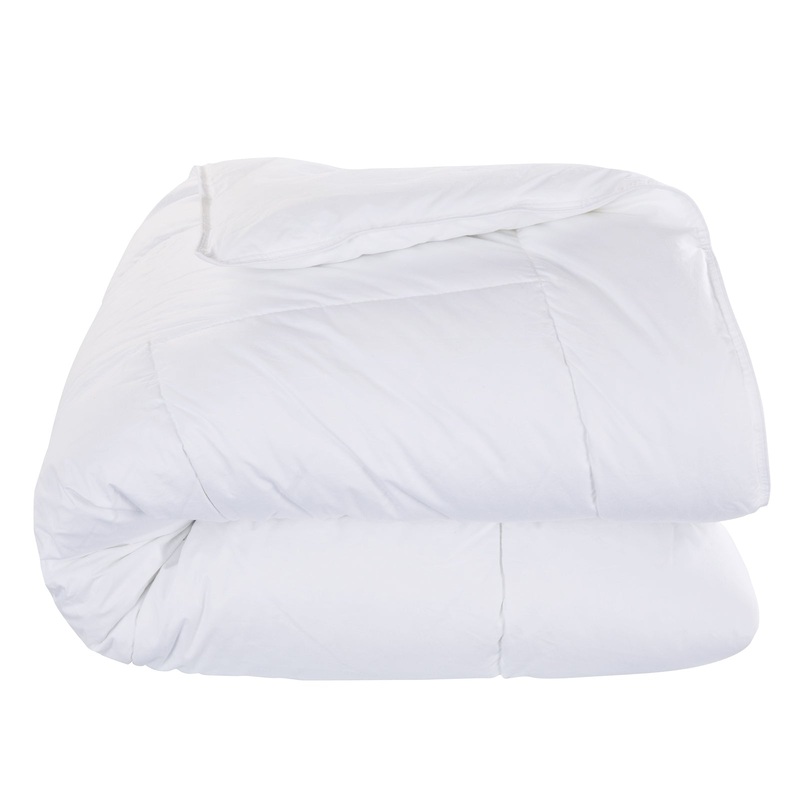 Royal Comfort 800GSM Quilt Down Alternative  Duvet Cotton Cover Hotel Grade – Super King – White