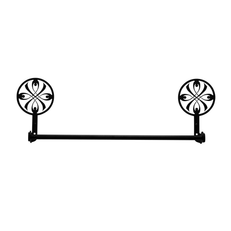 Village Wrought Iron TB-155-L Ribbon Towel Bar Large