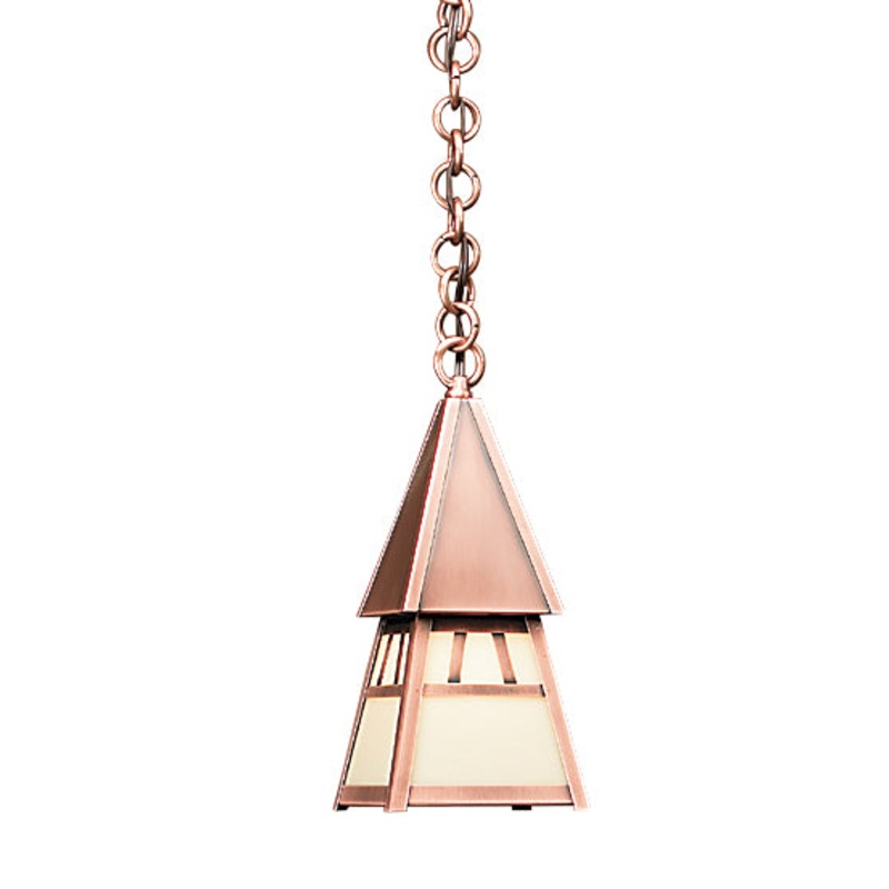 Arroyo DH-4CR-AC Dartmouth One Light Pendant Antique Copper