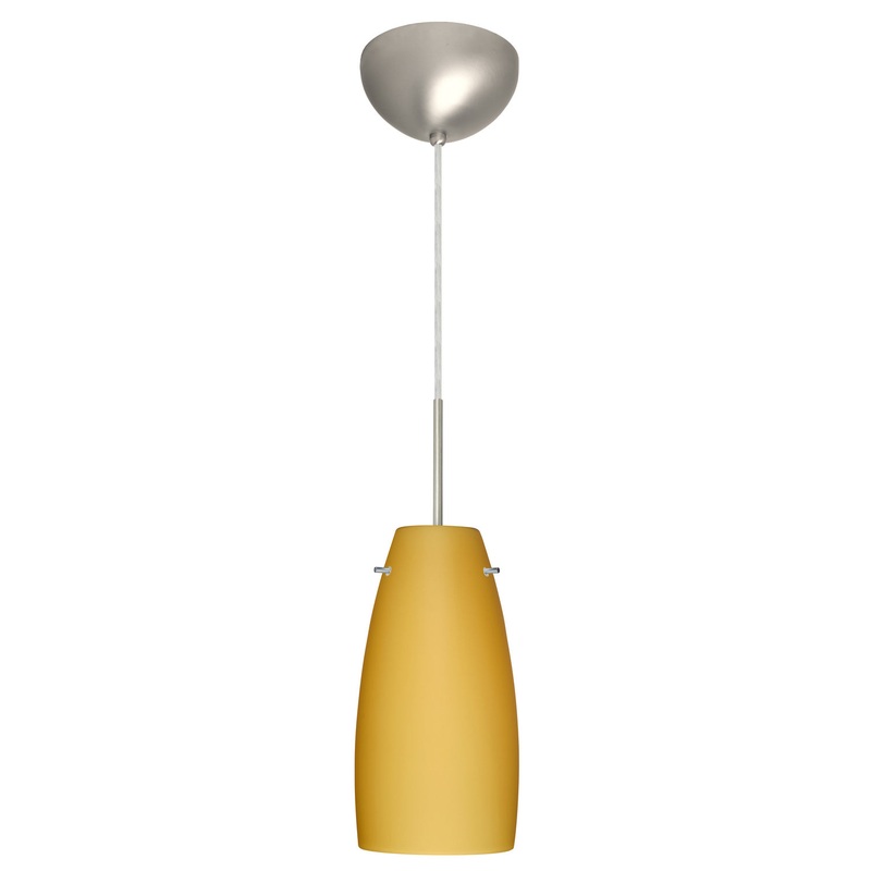 Besa 1JC-1512VM-LED-SN Tao One Light Pendant Satin Nickel (Discontinued)