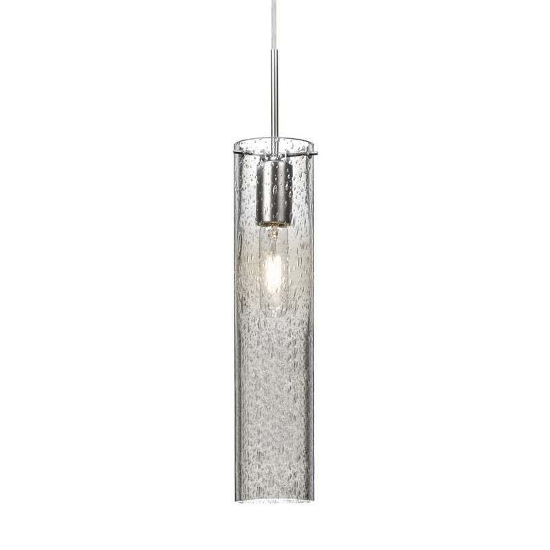 Besa 1JT-JUNI16CL-SN Juni One Light Pendant Satin Nickel