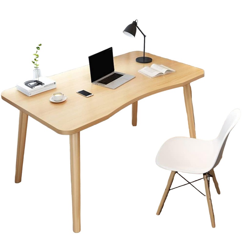 Computer Desk Table Study – Beige / 80 CM