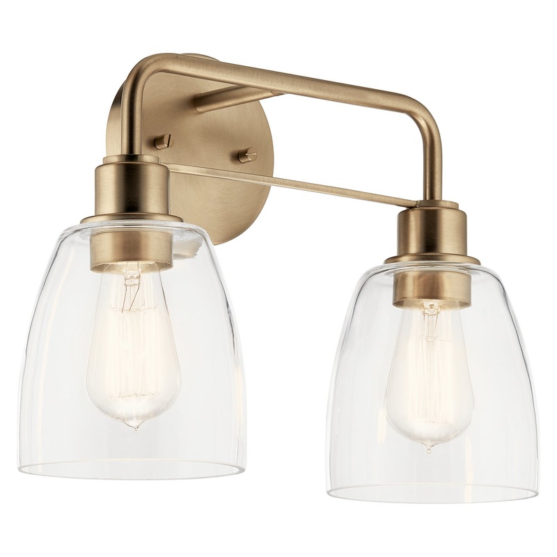 Kichler 55101CPZ Two Light Bath, Champagne Bronze