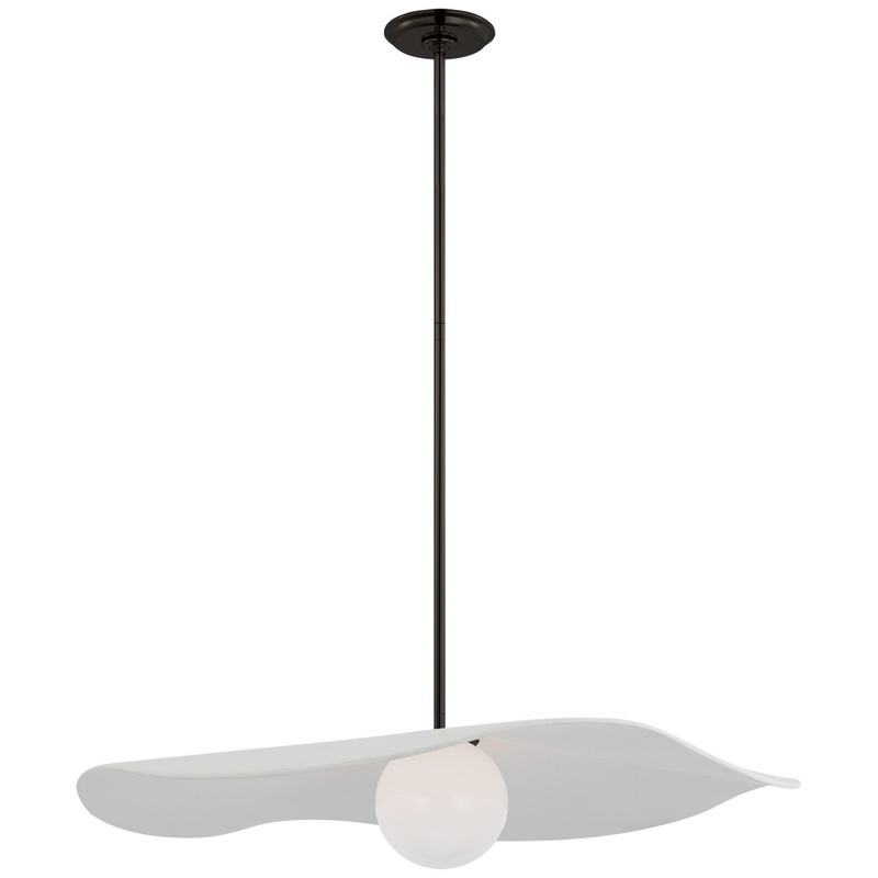 LED Pendant from the Mahalo Collection in Bronze Finish by Visual Comfort Signature