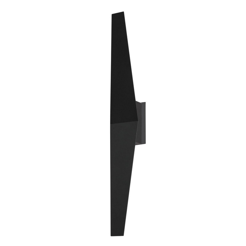 LED Wall Sconce from the Brink Collection in Black Finish by AFX Lighting